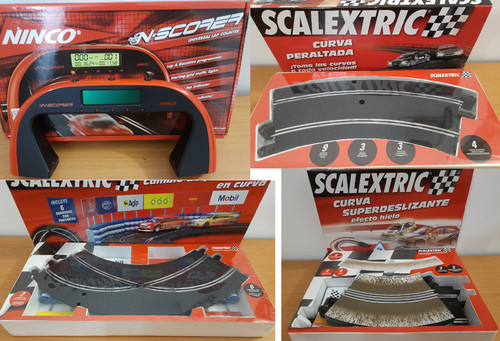 Pista slot scalextric - pista,